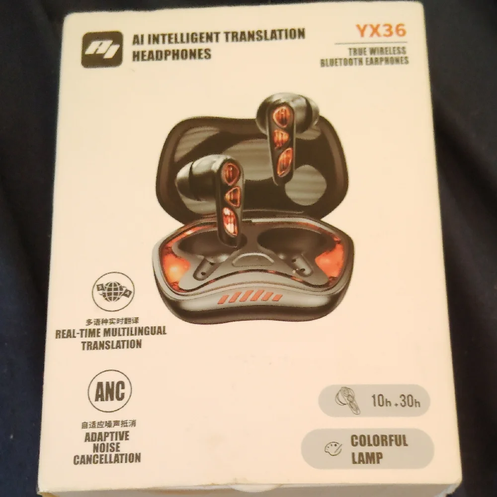 AI Intelligent Translation Headphones